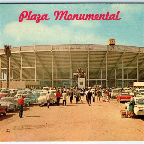 Tijuana Baja California Mexico Plaza Monumental Postcard