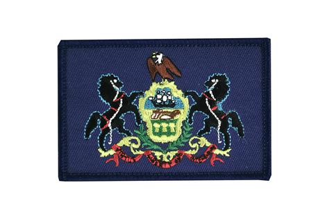 Pennsylvania Flag Patch - Royal-Flags