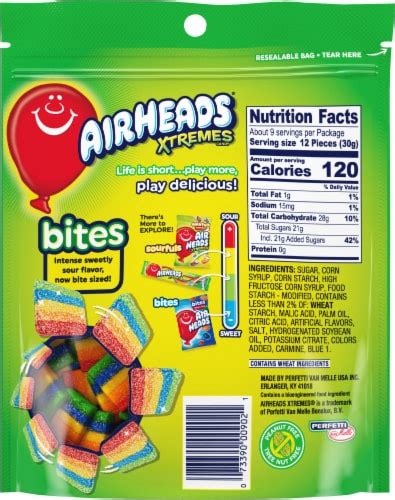 Airheads Xtremes Rainbow Berry Bites, 9 oz - Ralphs