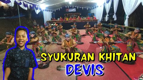 Melihat Keseruan Syukuran Khitan Devis Di Dusun Krecek Temanggung