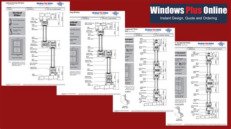 Upvc Sliding Sash Windows Profile Specification Windows Plus Online