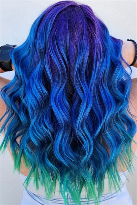 30+ Blue Dye Hair - KarleenRayan