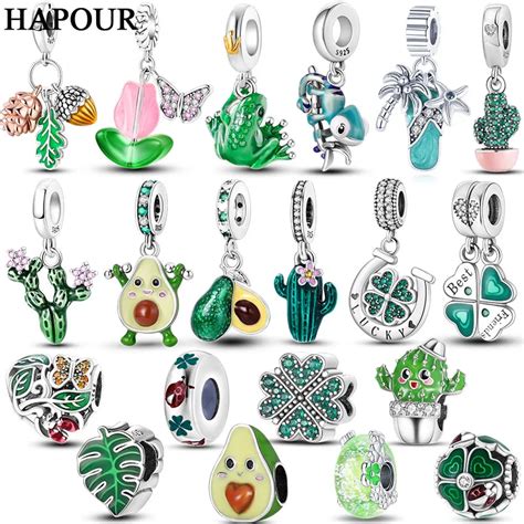 Hapour Breloques En Argent Pour Femme Perles D Avocat Quantique