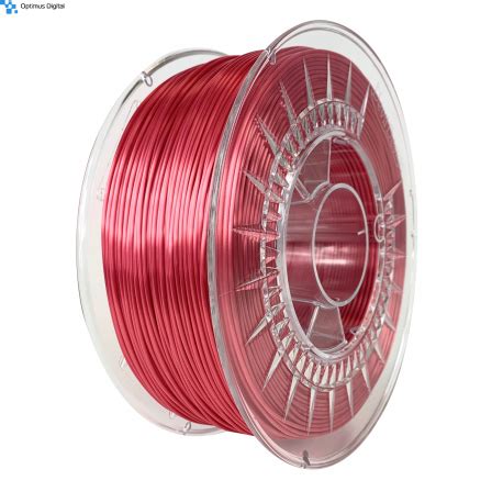 Filament Devil Design Pentru Imprimanta D Mm Silk Kg Rosu