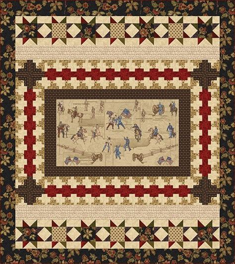 Memories Of The Civil War 2 Quilt 1 By Jodi Barrows For Studio E Free