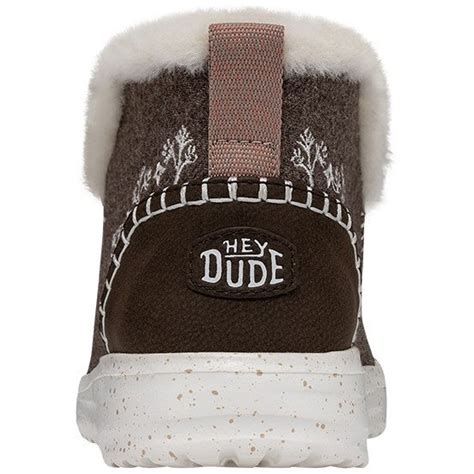 Hey Dude Denny Wool Womens Warm Lined Ankle Boot Robin Elt Shoes