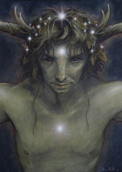 Satyr The Faeries Oracle By Brian Froud And Jessica Macbeth