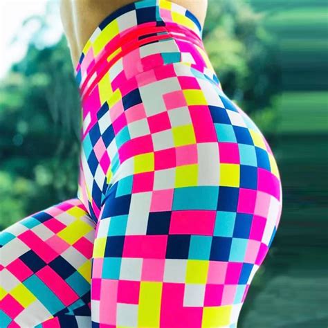 New 3D Printed Yoga Pants Women Push Up Professional Running Sport