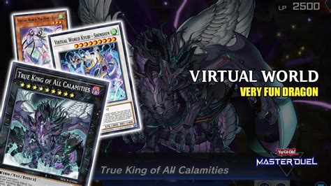 True King Of All Calamities Power Virtual World Decklist Master Duel