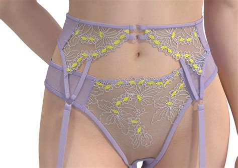 Customized Sexy Lace Bra Briefs Sexy Lingerie 3 Piece Set Women