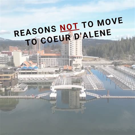 Reasons NOT to move to Coeur d' Alene, Idaho - North ID Homes