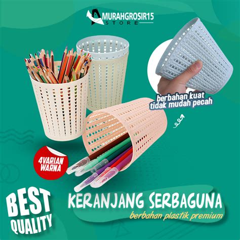 Jual Keranjang Keranjang Plastik Serbaguna Plastic Storage Basket