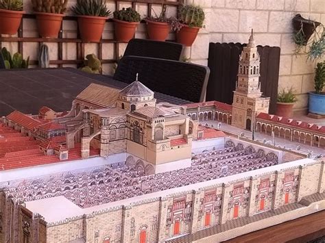 Mezquita Cordoba Maqueta Mezquita Manualidades Con Recliclaje Maquetas