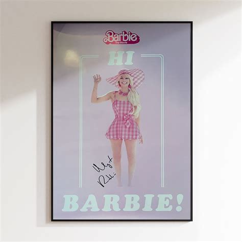 Barbie Signed Poster | Margot Robbie Autograph sold by Independent ...