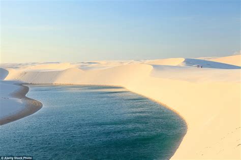 Brazilian Sand Dunes Which Transform Into Stunning Turquoise Lagoons