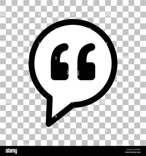 Double Quotation Marks Balloon Quotation Marks Editable Vectors Stock