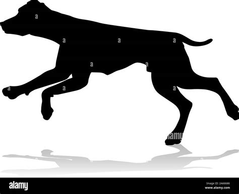 Hund Silhouette Stock Vektorgrafiken Kaufen Alamy