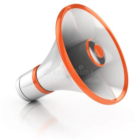 Bullhorn Megaphone Stock Vector Illustration Of Sound 8440407