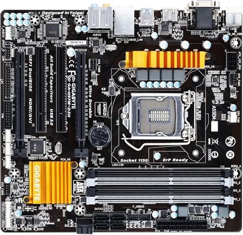 Gigabyte Technology Inc Gigabyte Ultra Durable Ga H97m D3h Desktop