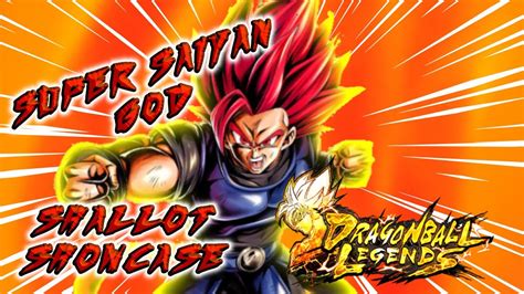 Dragon Ball Legends Super Saiyan God Shallot Showcase Youtube