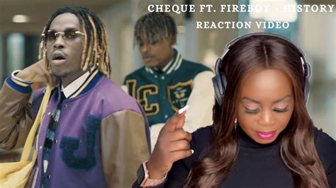 Cheque And Fireboy Dml History Reaction Video Youtube