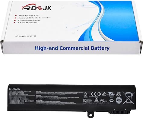 Amazon BTY M6H Laptop Battery For MSI GE72 2QC 2QD GL62 GL62M GL72