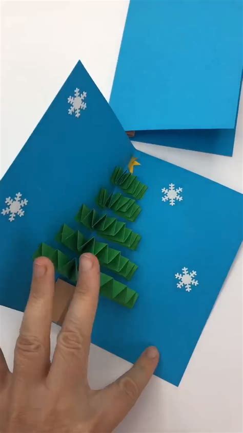 We ADORE This Is Christmas Tree Pop Up Card So Fun And Easy To Make