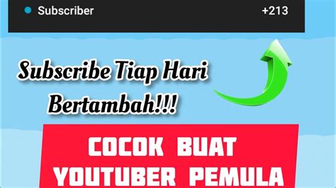 Cara Menambah Subscriber Terbaru Youtube