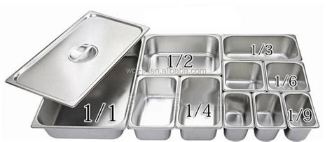 Stainless Steel Gastronorm Container All Size Gn Pan Food Container