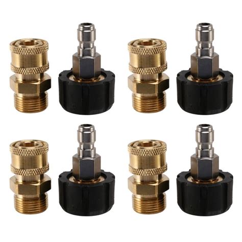 X Pressure Washer Adapter Set M To Inch Quick Connect Kit M