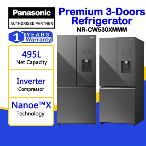 Panasonic Nr Cw X L Prime Edition Premium Doors Refrigerator Nr