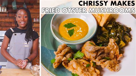 Watch Chrissy Makes Fried Oyster Mushrooms From The Home Kitchen