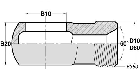 MÂLE BSP Berflex Composants hydrauliques