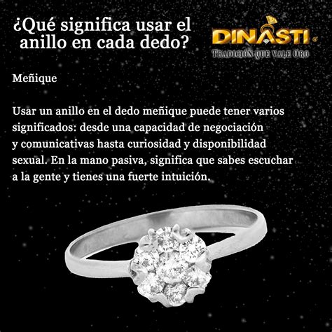 En qué dedo usas tus anillos Anillos Anillo Diamantes