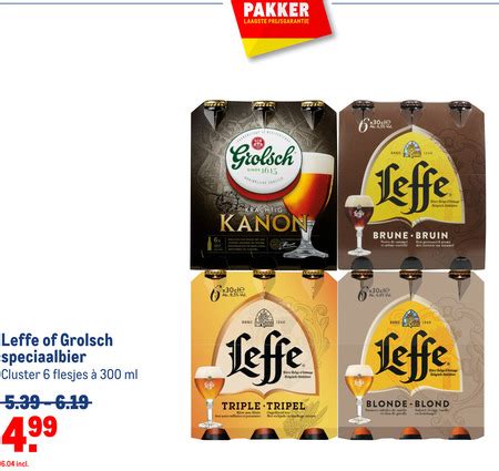 Grolsch Speciaalbier Folder Aanbieding Bij Makro Details