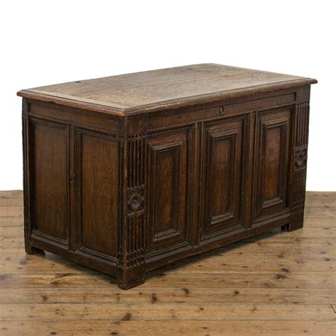 Early 18th Century Antique Oak Coffer | M-4187 | Penderyn Antiques