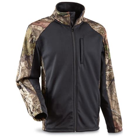 Guide Gear Men S Silvercliff Softshell Jacket Camo Jackets At