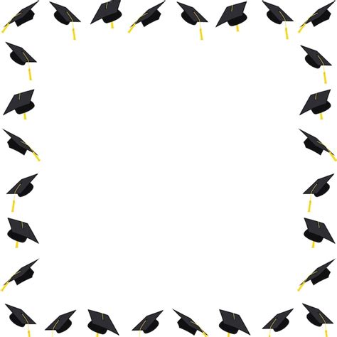 Graduation Clipart Borders Decorative Frames For Your Graduation Projects