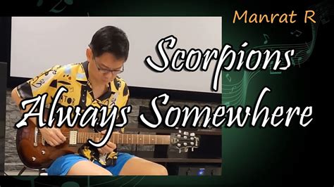 Scorpions Always Somewhere Guitar Solo Cover Youtube