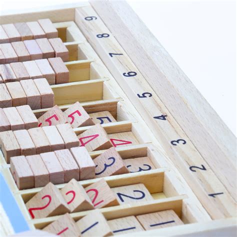 Wooden Sudoku Board Game Sudoku Puzzle For Kids And Adults Indoor Table ...