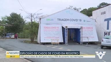 Bom Dia Regi O Cidade De Registro Tem Explos O De Casos Novos De