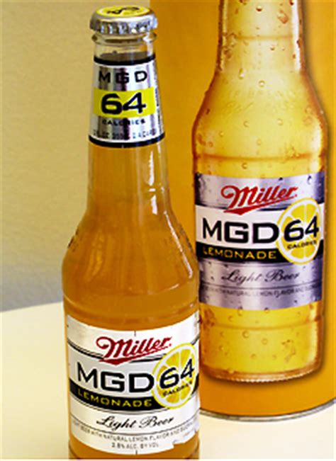 Miller drops MGD 64 lemonade beer - Dowd on Drinks