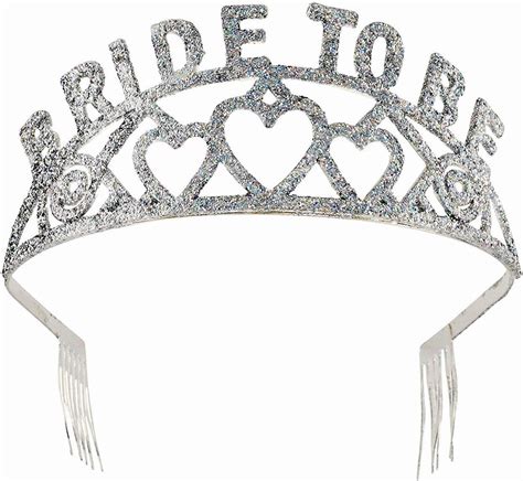 Glitter Tiara Bride To Be Uk Toys And Games