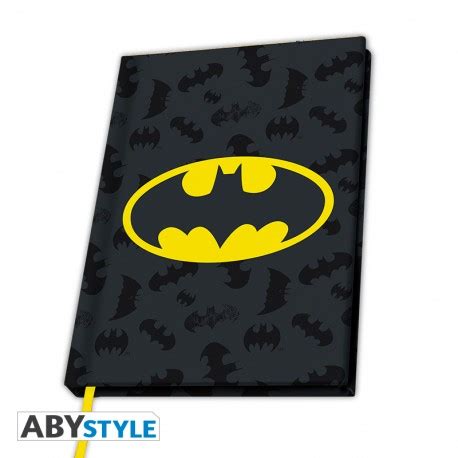 DC COMICS Cahier A5 Logo Batman X4 Abysse Corp