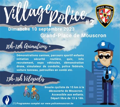 Maison du Tourisme à Mouscron Village Police