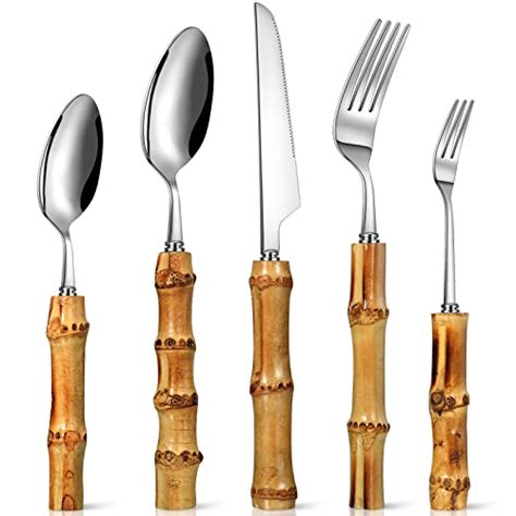 Top Best Bamboo Flatware Sets Guides By Rebatekey