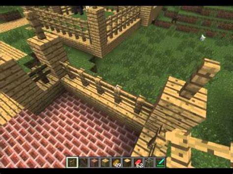 Comment Construire Une Ferme Sur Minecraft Youtube