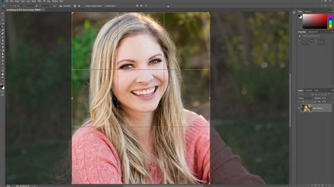 How To Crop Images In Photoshop With The Crop Tool YouTube