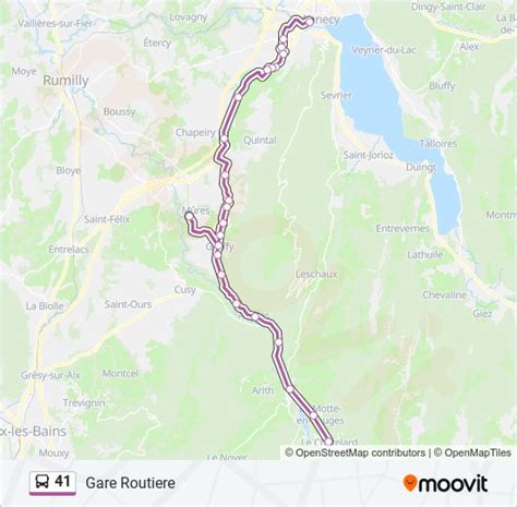 41 Route Schedules Stops Maps Gare Routiere Updated