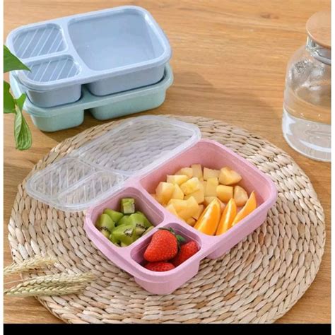 Jual Tempat Makan Kotak Bekal Microwavable Lunch Box Kotak Makan Anak